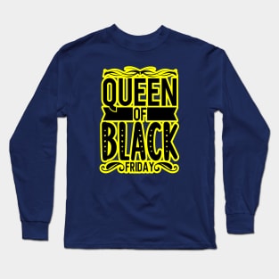 black friday, yellow and black friday Long Sleeve T-Shirt